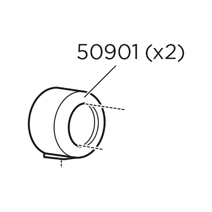 Thule plastkåpa (2 st)