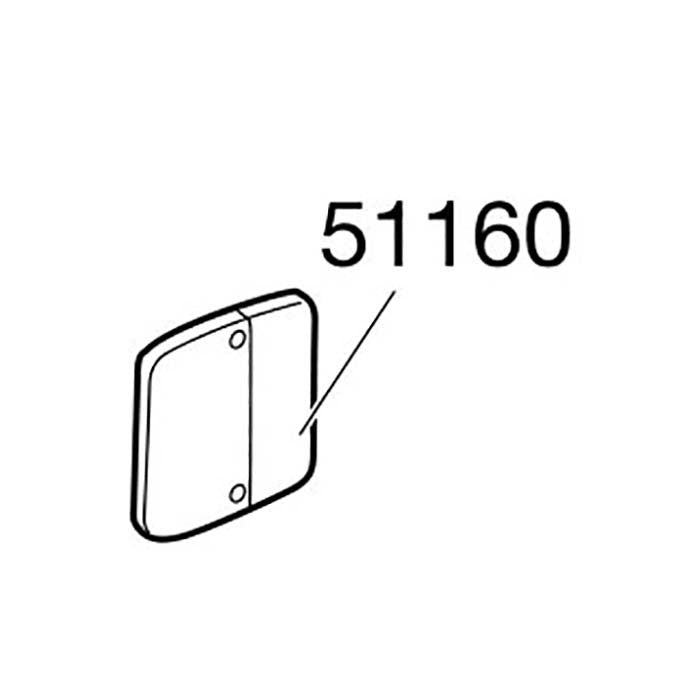 Thule löst lyktglas f/976 och 9502-03 949