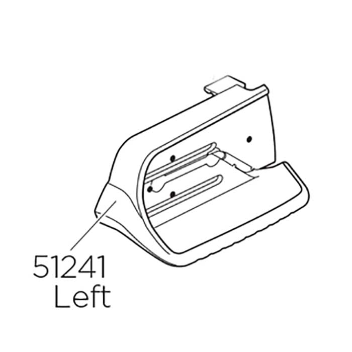 Thule lykta ram vänster 920/921