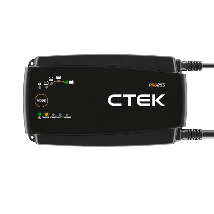 CTEK PRO25S laddare multi 12 V 25 A, 2 m kabel