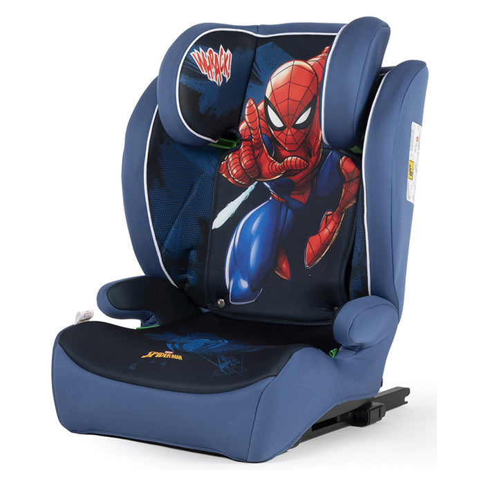 Disney Isofix Bälteskudde Med Rygg Spiderman 105-150cm R129