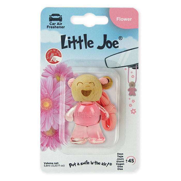 Little Joe Glass Bottle, Flower (2)