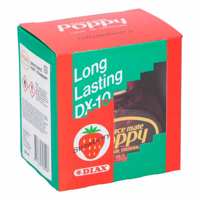 Poppy luftfräschare "Jordgubb", 150 ml. (2)