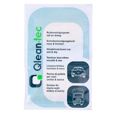 Newco Qlean-tec, Rengöringsservetter, glasrens, 500 st.