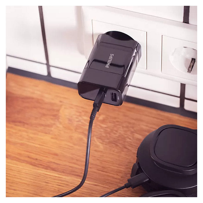 Philips USB-laddare fast-charge 30W USB-A+C (6)