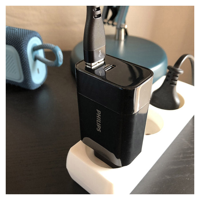 Philips USB-laddare fast-charge 30W USB-A+C (4)