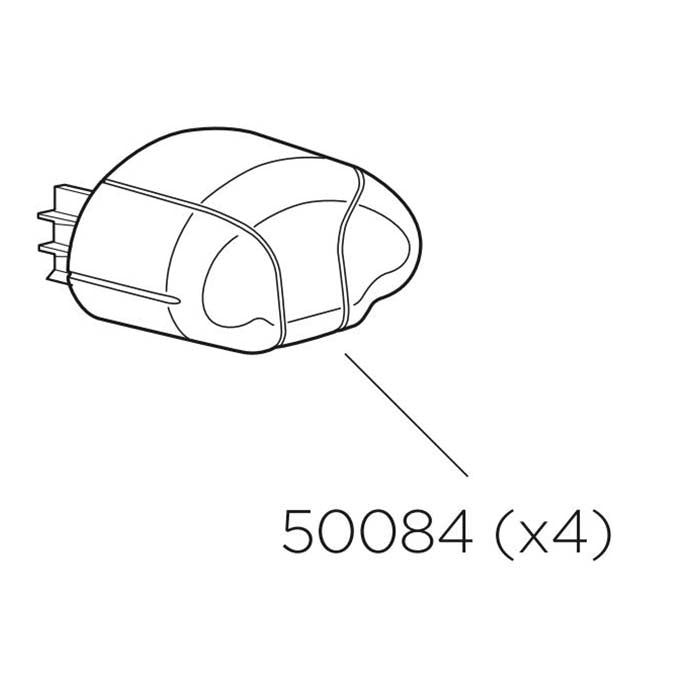 Thule 4 x plaständstycke till aero