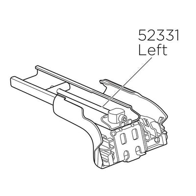 Thule fot vänster WingBar 959 edge