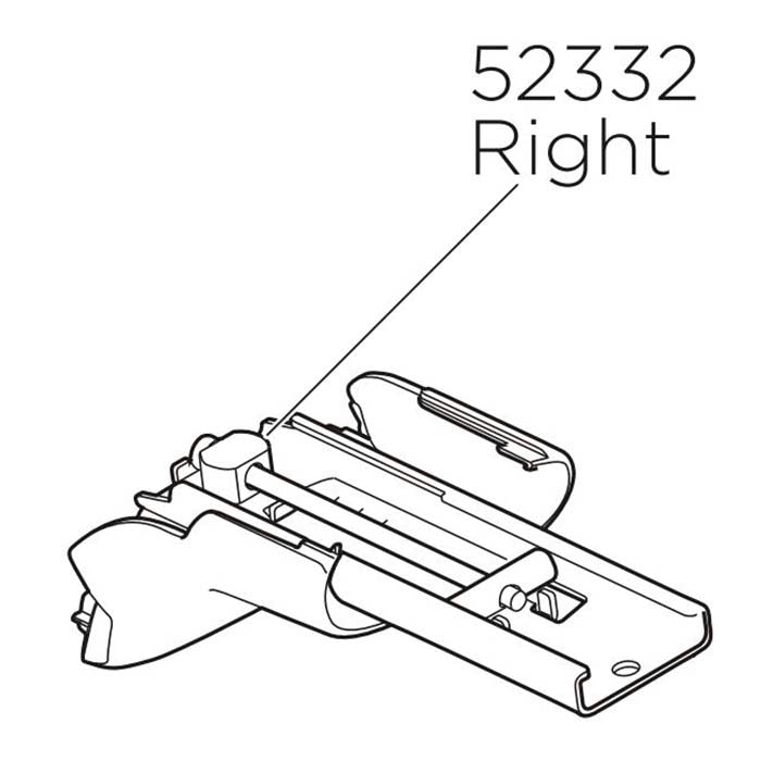 Thule fot höger till WingBar 959 edge