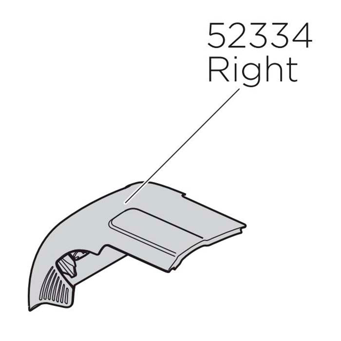Thule ändstycke höger 959 WingBar Edge