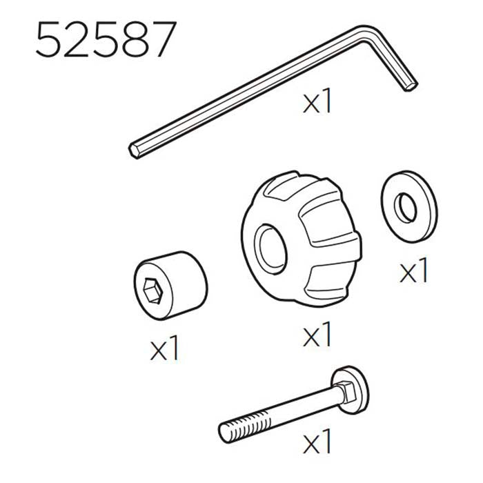 Thule monteringspåse för bygel 918/925/927