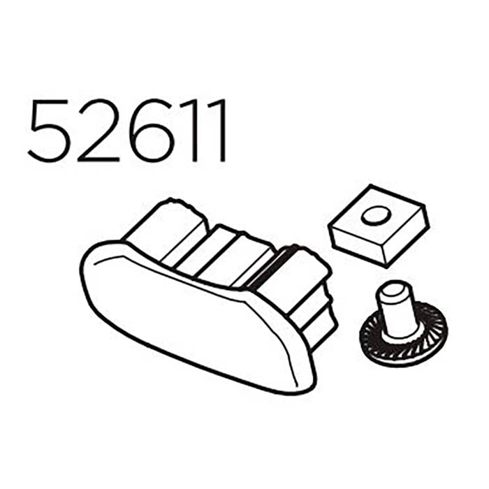 Thule ändpropp med skruv 925/927