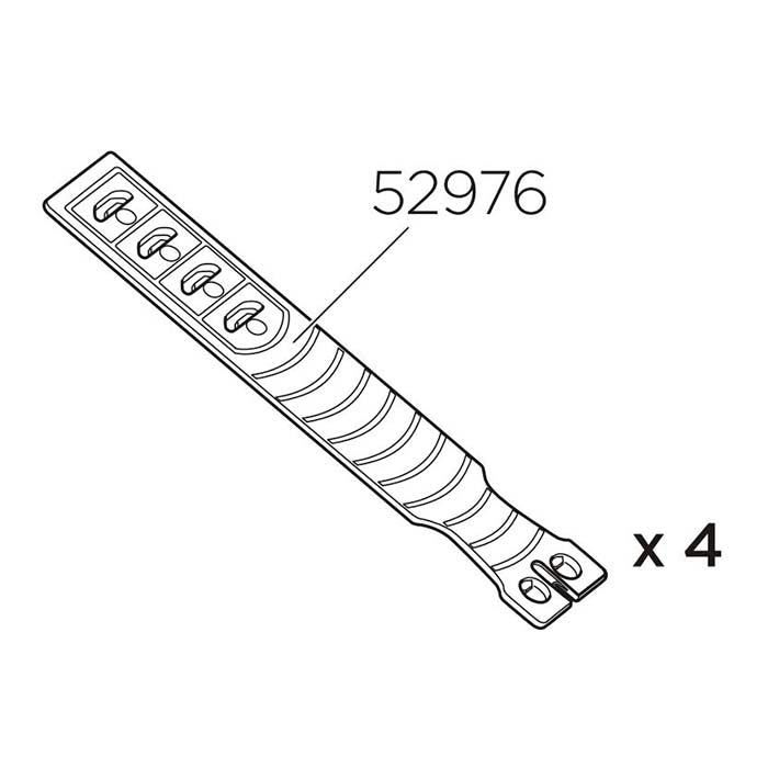 4 st. Thule reservdel 52976 till WingBar Edge