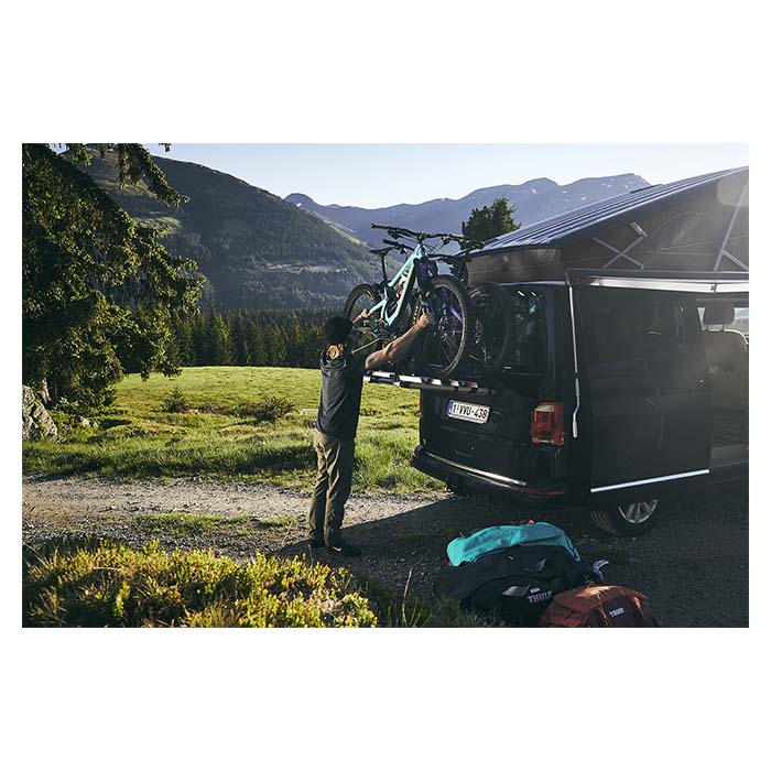 THULE Wanderway cykelhållare för 2 cyklar VW T6 (3)