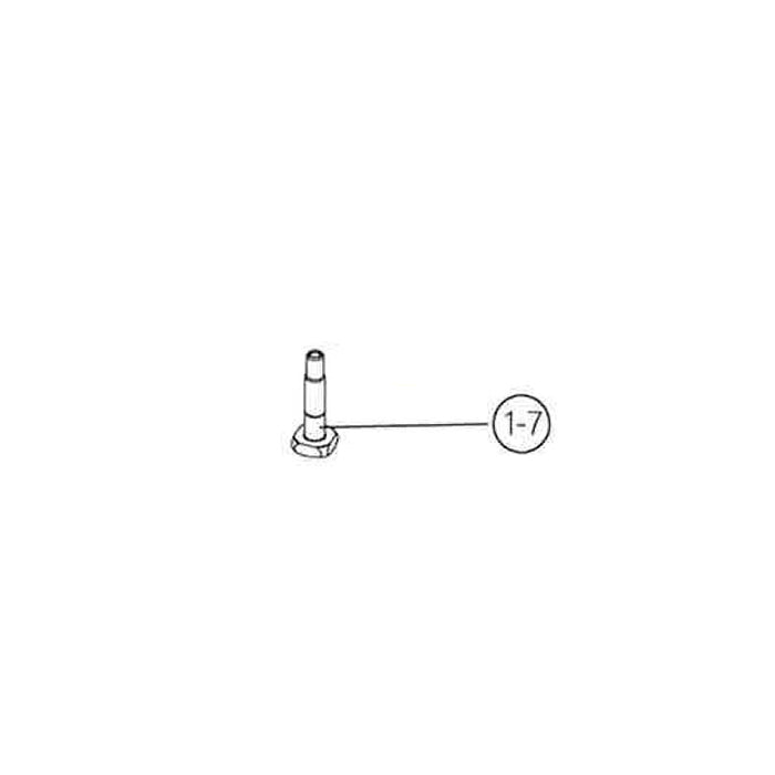 BuzzRack fyrkantskruv M10x50mm