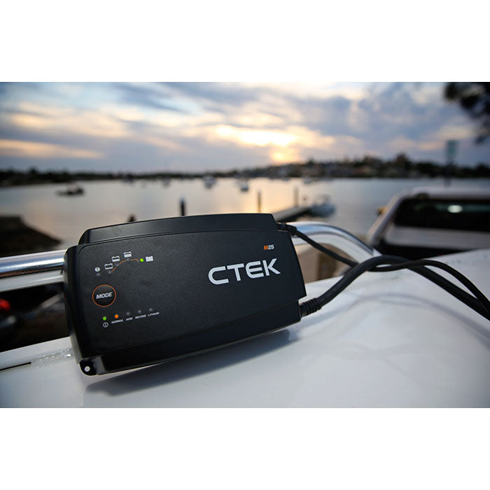 CTEK Marinladdare M25 12V - Bly och LiFePO4 (Litium) (3)