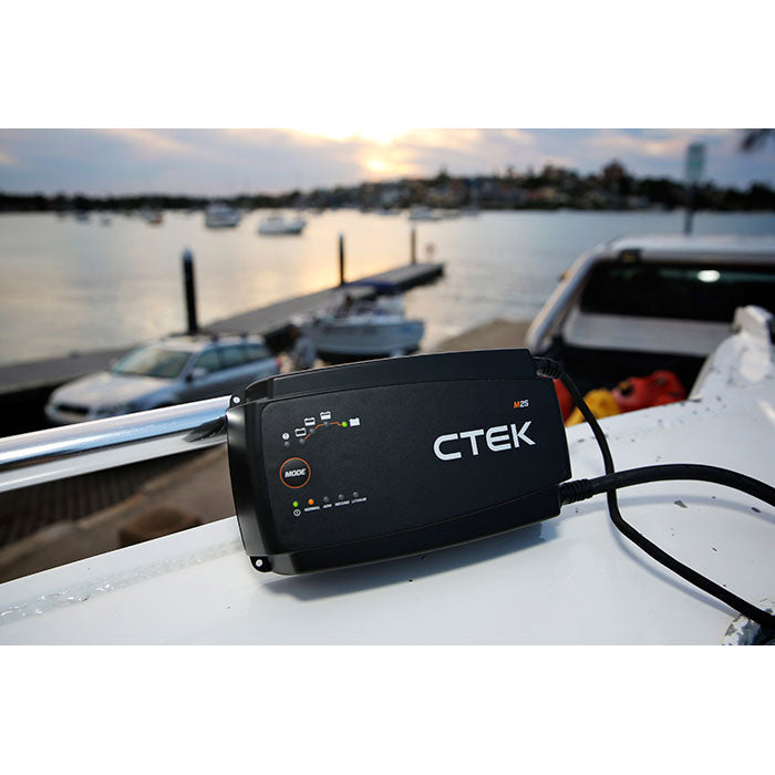 CTEK Marinladdare M25 12V - Bly och LiFePO4 (Litium) (5)