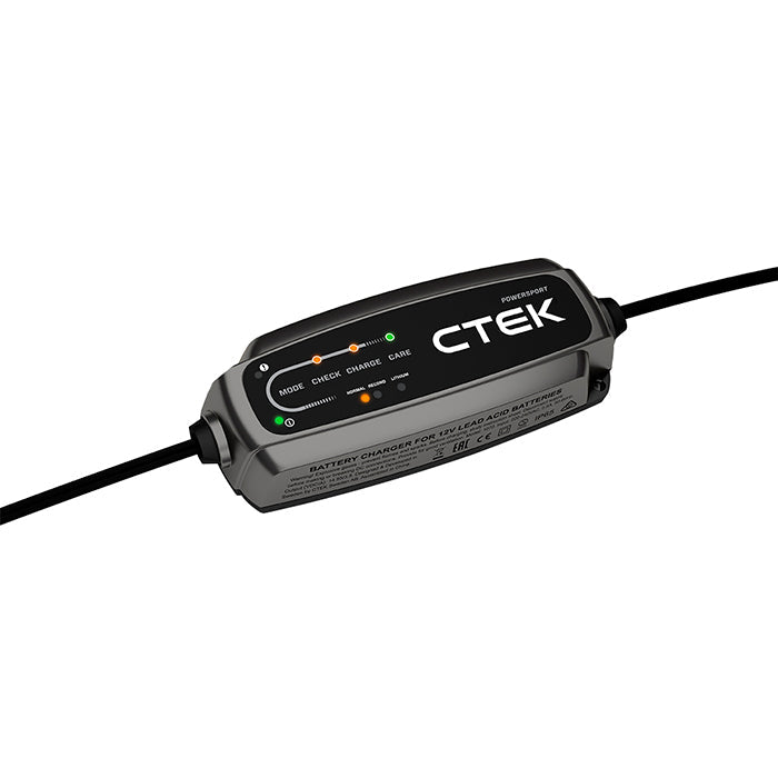 Ctek laddare CT5 Powersport EU Lithium och LA batterier (3)
