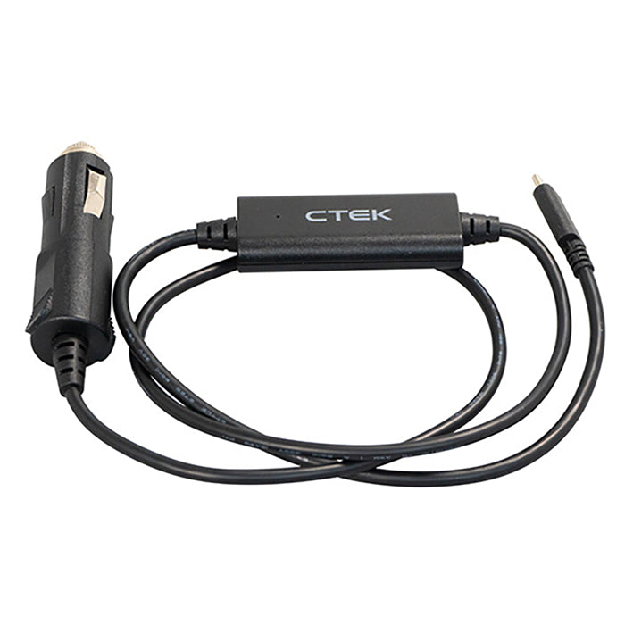 CTEK USB-C laddkabel 12V Cigarettändarkontakt