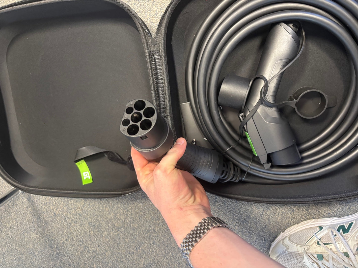 Green Cell laddkabel – Typ 2 CHAdeMO – inkl. väska *DEMO