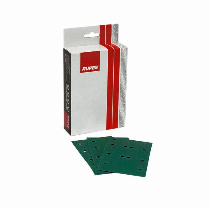 Rupes Slippapper - HQ400 film abrasive 80x130 mm 12 hål P60 25 st.