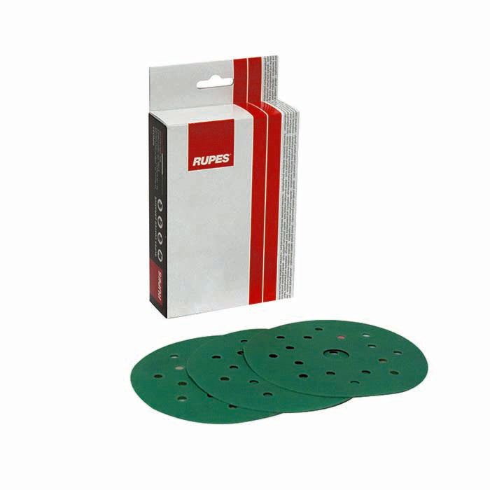 Rupes Slippapper - HQ400 film abrasive 150 mm (6") 15 hål P2000, 100 st