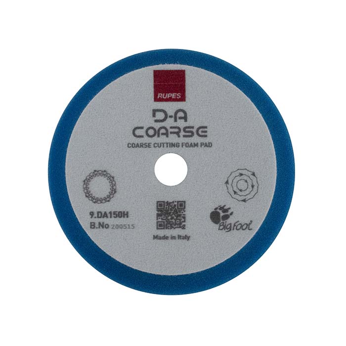 Rupes Polerskiva - Velcro Polishing Foam DA Coarse, Ø 130/150 mm (2)