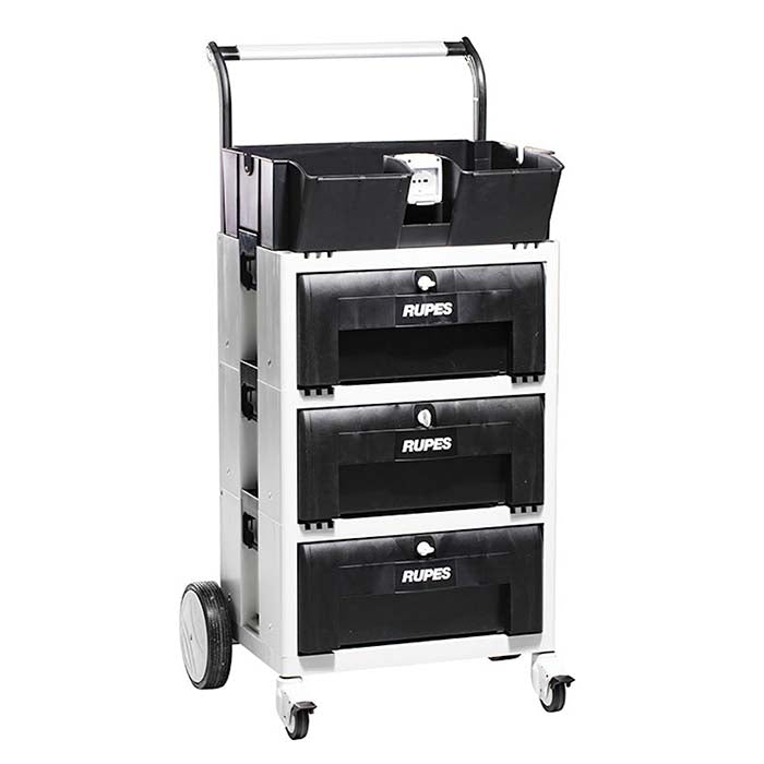 Rupes Poleringsvagn - Polishing trolley with 3 drawes and