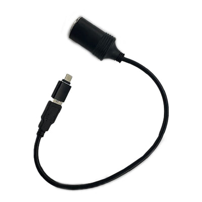 USB-A/C till 12V adaptersats