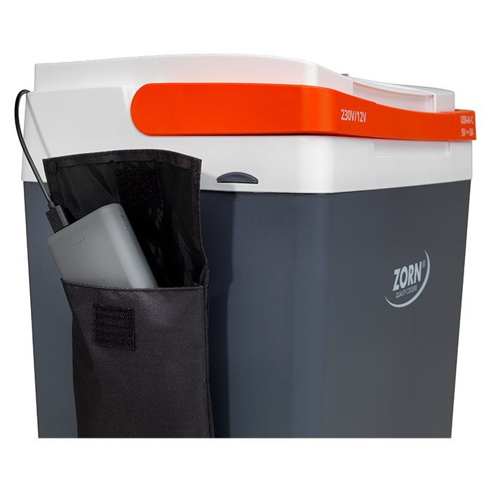 ZORN 25L elektrisk kylbox 12/230V och USB (2)