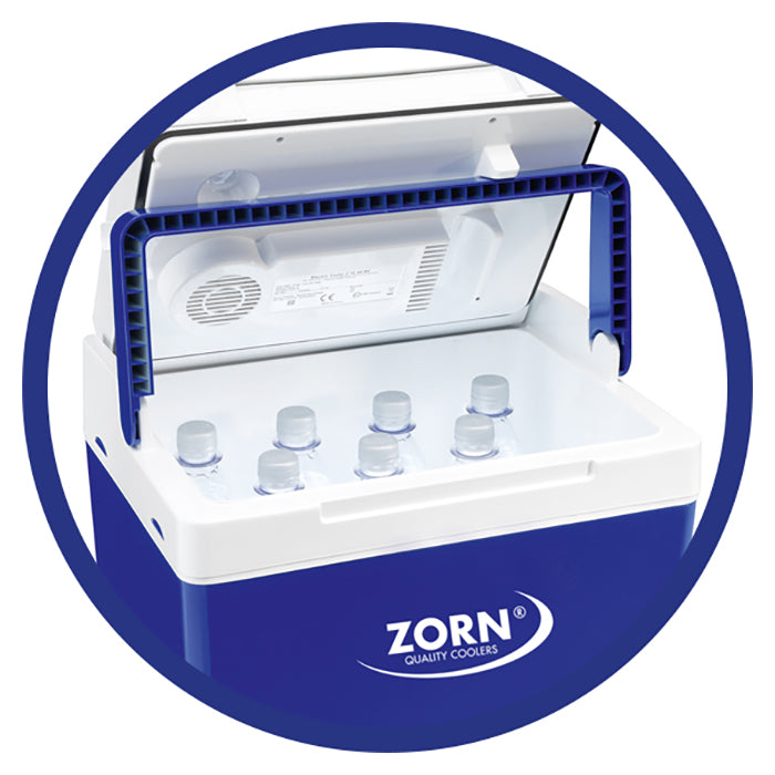 ZORN 29L blå elektrisk kylbox till bil 12/230V (6)