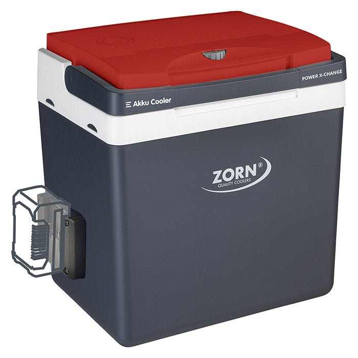 ZORN 26L elektrisk kylbox 12/230V + Batterianslutning 18V (2)
