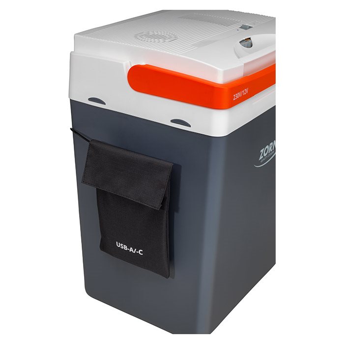 ZORN 30L elektrisk kylbox 12/230V och USB-anslutning (2)