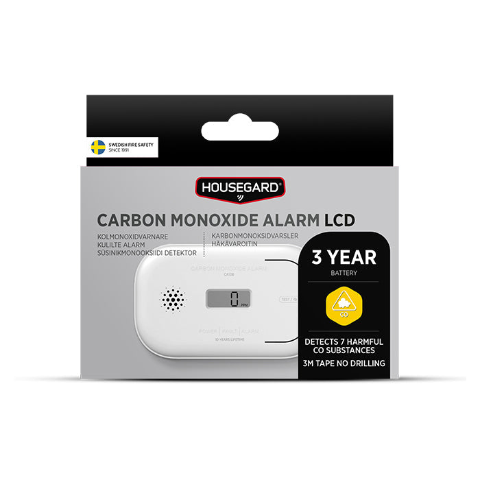 Housegard Kolmonoxid (CO) Larm Batteridriven (2)