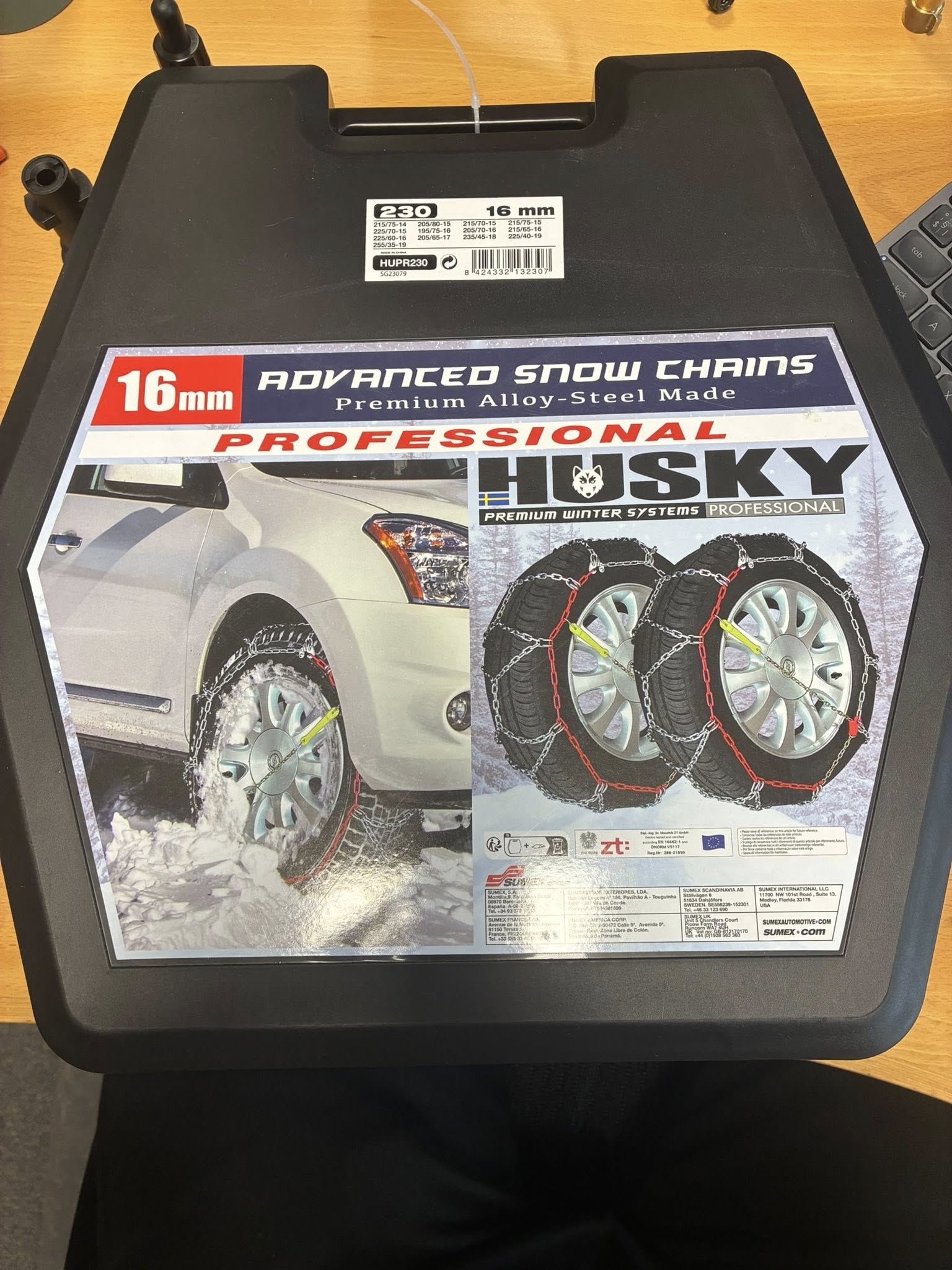 Snökedja 4x4 stl. 230
