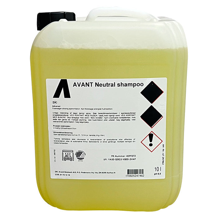 Avant Neutral shampoo Svanenmärkt 10L (2)