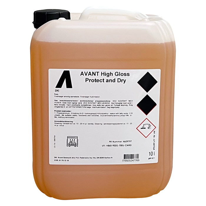 Avant High Gloss Protect and Dry 10L (2)