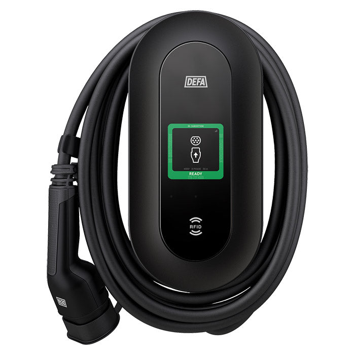 DEFA Power laddstation inkl. väggfäste, 6 m kabel 22kw