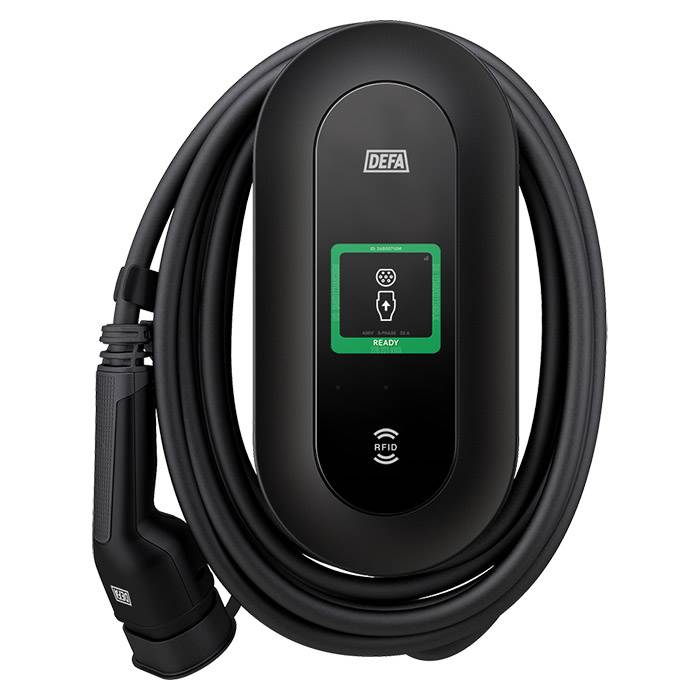 DEFA Power Solar laddstation 6 m. kabel 22kw (2)