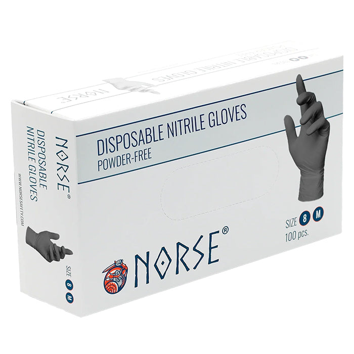 NORSE Black nitril engångshandskar 4,5g stl. 11 (3)