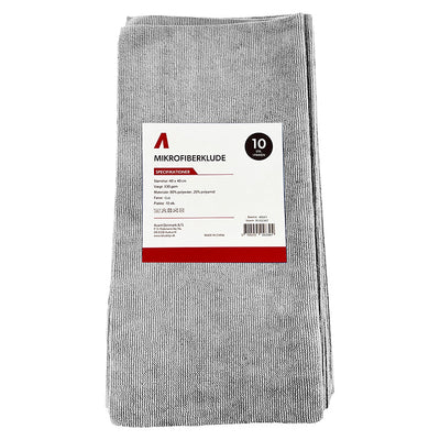 Avant Mikrofiberduk, 40x40cm, 330gsm, 10 st Grå (2)