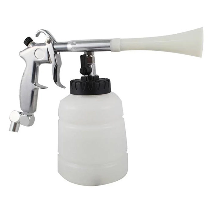 Tornadogun med behållare