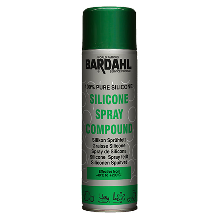 Bardahl Silikonespray Fett 500 Ml.