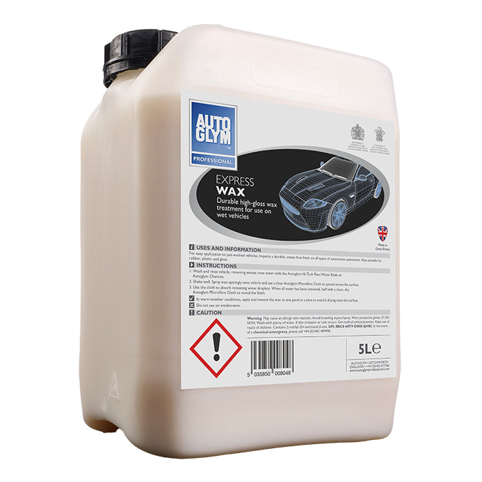 Autoglym Express Wax 5L Flytande Carnauba vax