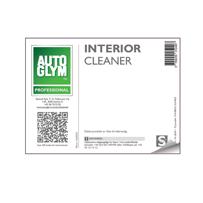 Etikett Autoglym Interior Cleaner
