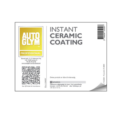 Etikett Autoglym Instant Ceramic Coating