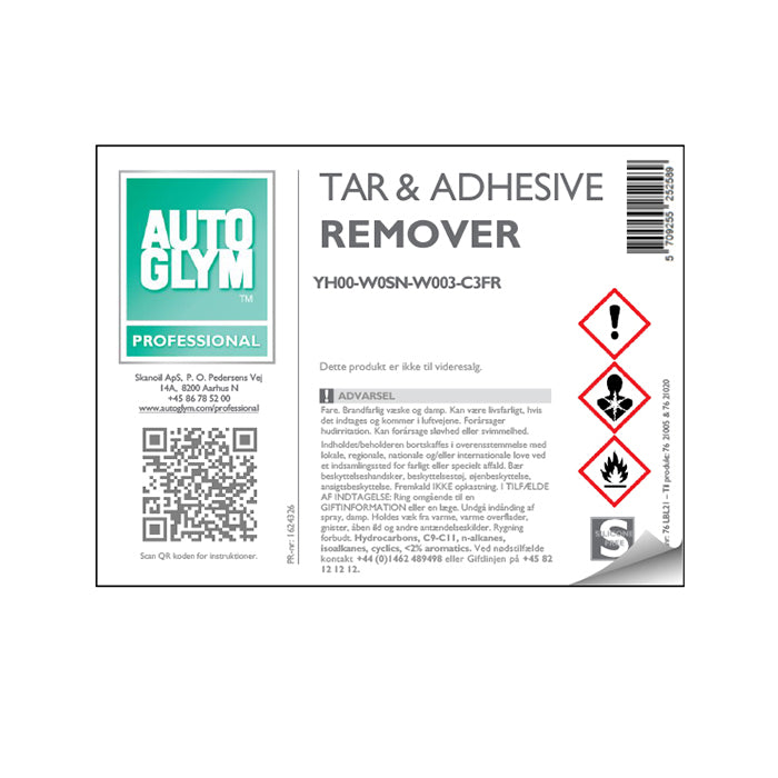 Etikett Autoglym Tar & Adhesive Remover