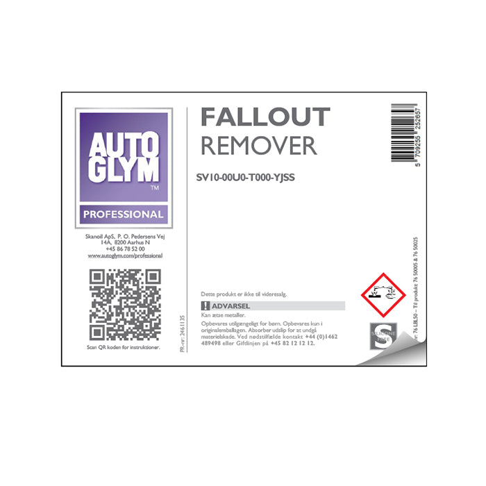 Etikett Autoglym Fallout Remover