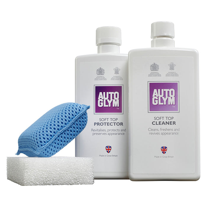 Autoglym Soft Top Clean And Protect 2x500ml suffletttvätt