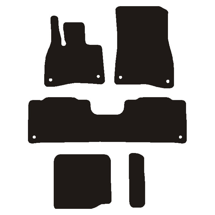 Mattor Mercedes EQS SUV (X296) 7P 2022-